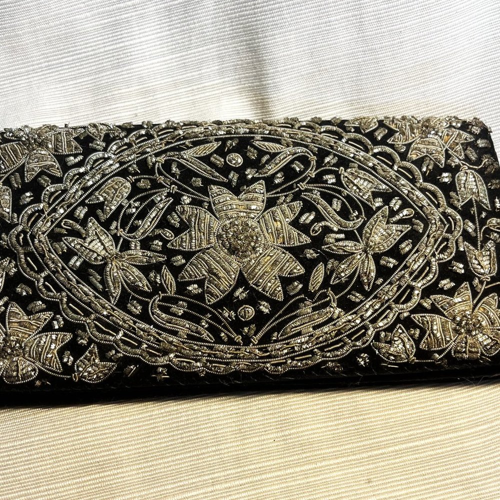 Vintage Velvet Clutch bag